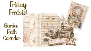 Специальный выпуск Friday Freebie 😊❤️ #бумажноедело #календарь #планировщик #скрапбукинг #бесплатно