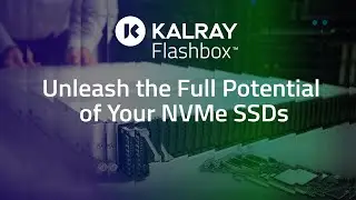 NVMe All-Flash Array for Storage Disaggregation, based on Kalray's DPU (Data Processing Unit)