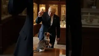 Trump&rsquo;s Museum Tour Gone Wrong &ndash; Cat vs. Priceless Artifacts