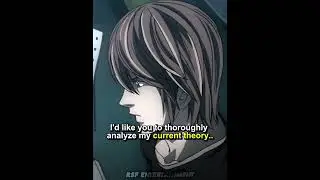 L Almost Figures Out Light's Full Plan #deathnote #lightyagami #anime