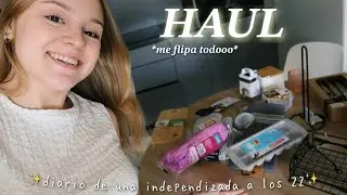 ¡Mi primer haul del NUEVO PISO! 🏠🛍️ Todo lo que he comprado pt.1