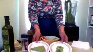So Easy 5 Minute Raw Vegan Pesto