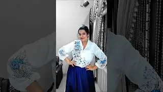 Handpainted top #shortvideo #style #fashion #trending #funreel #shorts