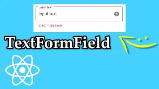 Coding challenge - TextFormField - ReactJS
