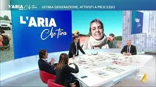 L'attivista di Ultima Generazione Carlotta perde la pazienza con gli ospiti in studio: 