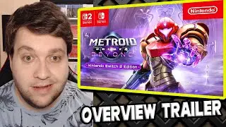 METROID PRIME 4: BEYOND Overview Trailer 🌌 @NintendoDE Reaction