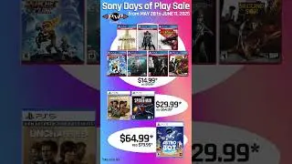The Sony Days of Play Sale CONTINUES at PNP Games until June 11th, 2025!