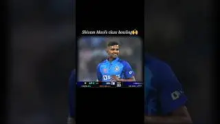 Shivam Mavi's class bowling🙌#babifreitas #wgitachi #cricket #viral
