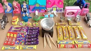miniature all chocolate cake recipe||miniature kitchen||chocolate cake||Mini cooking||mini cake