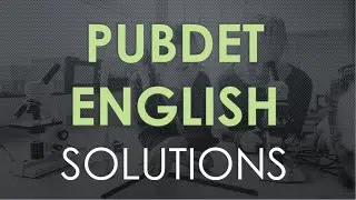 PUBDET 2019  Q 41 42 43 44 45  OBJECTIVE Complete Solutions Special Techniques Short Cut ANALYSIS
