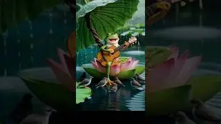 frog playing guitar and couple dancing 💃 ai video#ai #funny #frog #animals #viralshorts#frog #dance