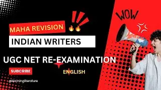 MAHA REVISION OF INDIAN WRITERS || UGC NET | SET | GATE | PART 4