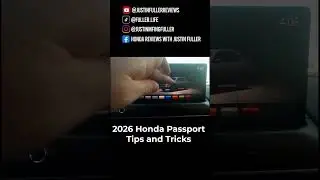2026 Honda Passport Tips & Tricks