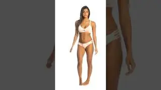 Hurley Women's Quick Dry Max Waves Bikini Top | SwimOutlet.com