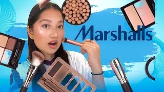 FULL FACE OF MAKEUP ITEMS FROM MARSHALLS **insane results