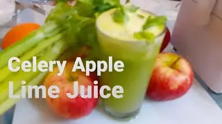 Celery Apple Lime Juice / for Beautiful Skin