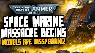 Space Marine Model MASSACRE Begins! More stuff added to legends! Models GOING!