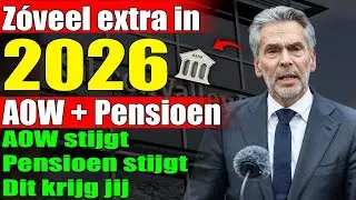 💰📈 AOW & Pensioen omhoog in 2026: z&oacute;veel extra krijg je per maand volgens de nieuwe regels