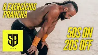 Treino de prancha - 8 exercícios