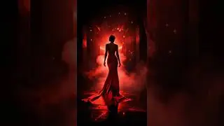 Dramatic red dress moment #fashion #aesthetic #luxury