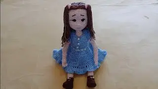 عروسه امجرومى كروشيه بترون جديد بفكره جديده العروسه بتتحرك الجزء الثالث 