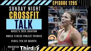 Sunday Night CrossFit Talk on a Monday - Rogue and WFP Make Announcements