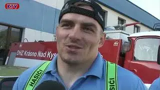 Stavanie mája a prvomájový sprievod v meste Krásno nad Kysucou