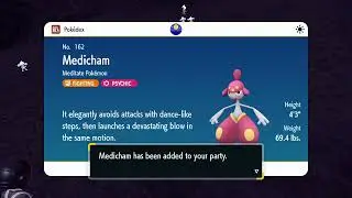 Where to find Medicham | Pokemon Scarlet and Violet
