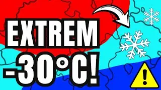 ⚡ Blitzeis hält sich zäh! Milde Tage kommen! Extreme Kälte -30°C Ende Januar Sicht?
