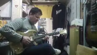 Warmoth type SG, Korina wood, Lollar El Rayo Pickups