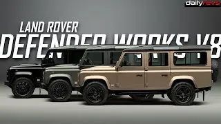 Land Rover Defender Works V8 | Модернизация классического Defender V8 до характеристик Octa!