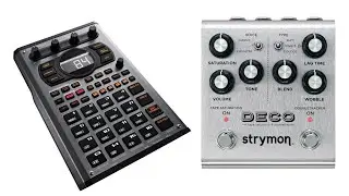 Sound Design Field Guide - Flanger Drums part 1 with the Strymon Deco V2 and Roland SP404 mk2