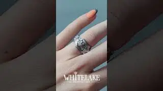 Whitelake. Кольцо &laquo;Мраморная вуаль&raquo; (код на сайте 2367)