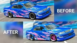HOW TO do a Tarmac Works Global64 Wheels Swap with 3D Resin Wheels | TUTORIAL