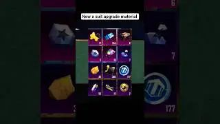 x suit upgrade material trick #bgmi