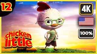Chicken Little 100% Walkthrough - Level 12 : Space Simulator 2 | All 5 Collectibles [4K 60ᶠᵖˢ]