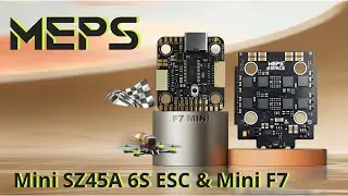 Small but powerful F7 FPV FC & ESC | MEPS F7 45A ESC stack #meps #flight