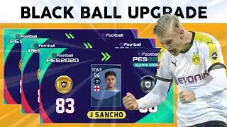 All Gold to Black ball players upgrade in pes 2021