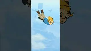 Kratos falling meme x TOTK #tearsofthekingdom #kratos #flipaclip