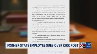 TN state employee sues over Charlie Kirk post