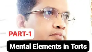 Mental Elements in Torts 🎯⚖