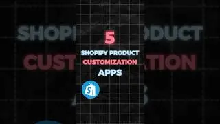 5 INSANE Shopify Product Customization apps for Print on Demand #shopifytutorial