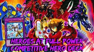 NEW COMPETITIVE HERO DECK 2022 - THE BEST HERO DECK(EDOPRO)