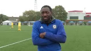 Hartford Athletic soccer: Training with goalkeeper Parfait Mandanda