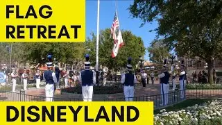 Disneyland Flag Retreat Ceremony | Full Ceremony | 2021 | Disneyland Celebrates US Armed Services