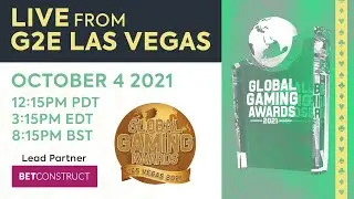 Global Gaming Awards Las Vegas 2021 sponsored by BetConstruct