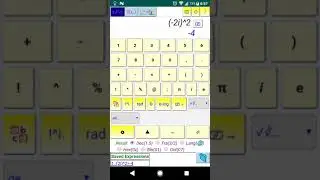 Calculate Power of complex numbers using Calculator SCal