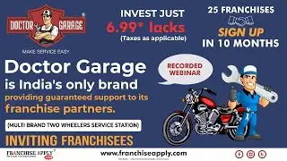 Doctor Garage | Best Automobile Franchise in India | Franchise Brands in India | Franchise Business