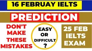 16Feb Exam Prediction Tips And Mistakes| 25 february exam| 2 march exam