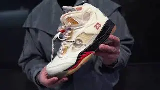 AIR JORDAN 5 OFF-WHITE FIRE RED!!! HOW I GOT THEM EARLY!! INSANE BATCH BY KICKWHO